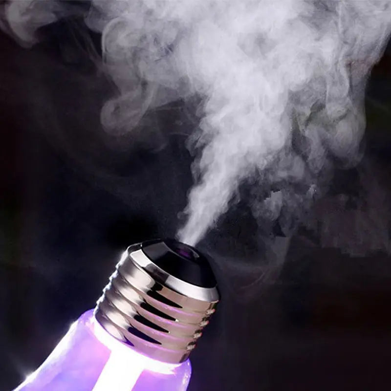 Humidifier with Bulb Design for Home Decor